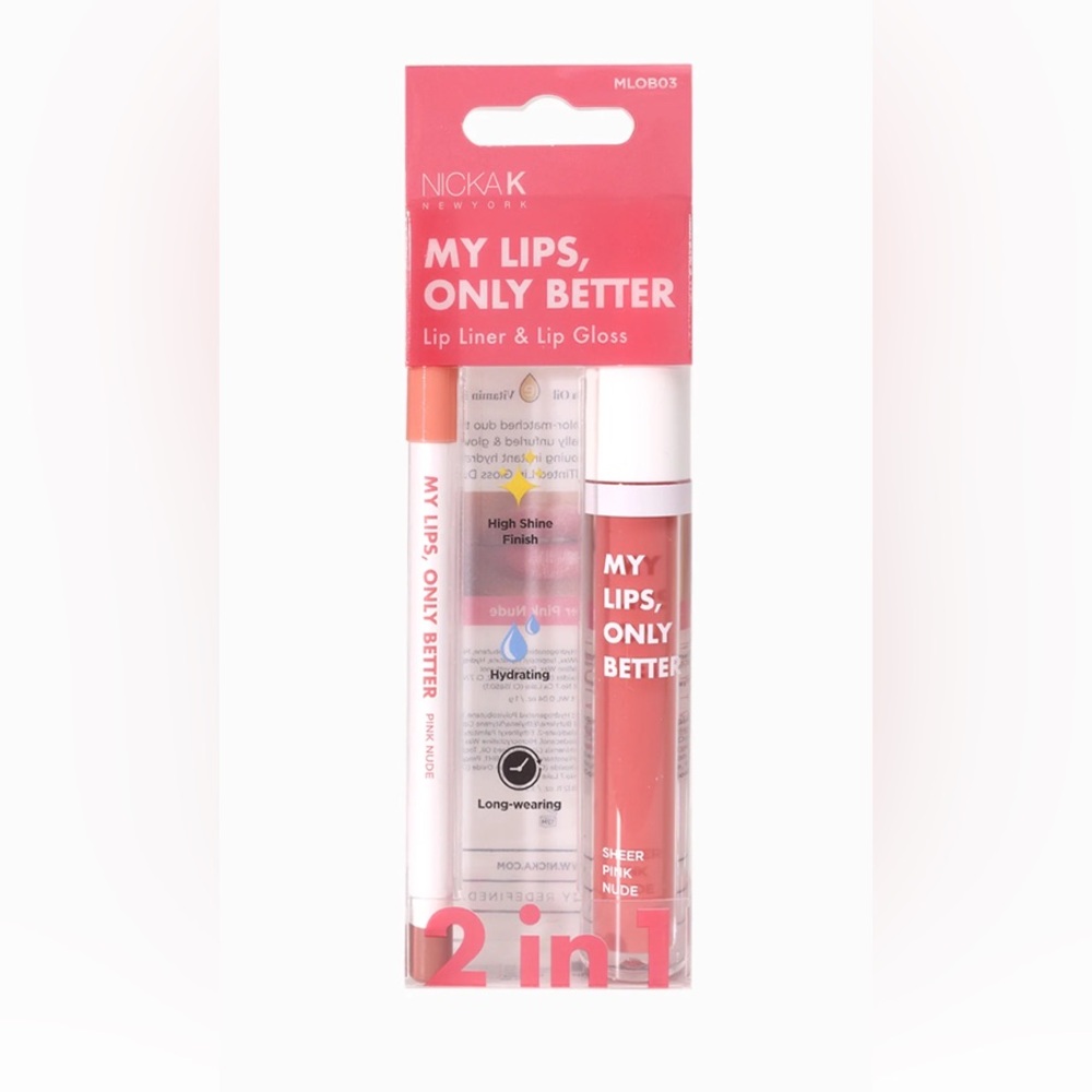 My Lips, Only Better Sheer Pink Nude Lip Liner & Gloss Duo